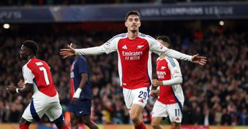 Havertz stars as Arsenal punish hapless PSG to send strong warning to Europe