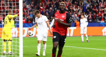 Boniface goal drowns Chukwueze’s AC Milan as Leverkusen win second Champions League match