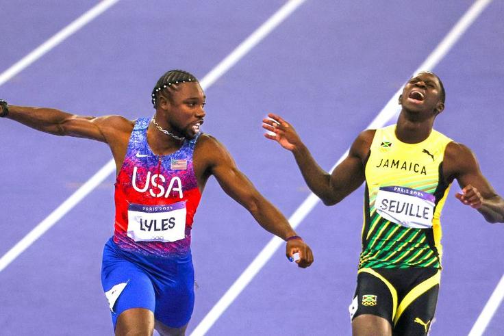 Noah Lyles analyses his 100m win at Paris Olympics & how Oblique Seville made it possible
