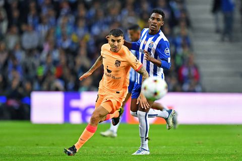 UCL: Super Eagles star Zaidu Sanusi's night ended on a sour note as Porto beat Atletico Madrid