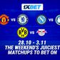 Manchester United, without ten Hag, plays against Chelsea and other top matches of the European weekend: choose your favorites!
