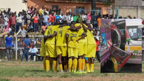 Migori Youth players nursing injuries after road accident while on their way to match venue