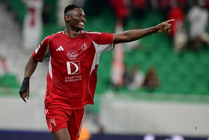 Michael Olunga Shows Benni McCarthy What He Will Be Missing With Back-to-Back Goals for Al-Arabi