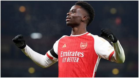 Arsenal's Saka proving to be elite after joining Benzema and Suarez in exclusive list