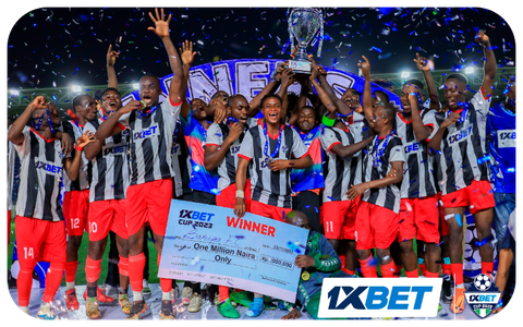 1xBet community football championship: team that won 1,000,000 NGN determined