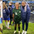 19-year-old star Princess Adoo Yina celebrates 1st Super Falcons of Nigeria appearance against France.