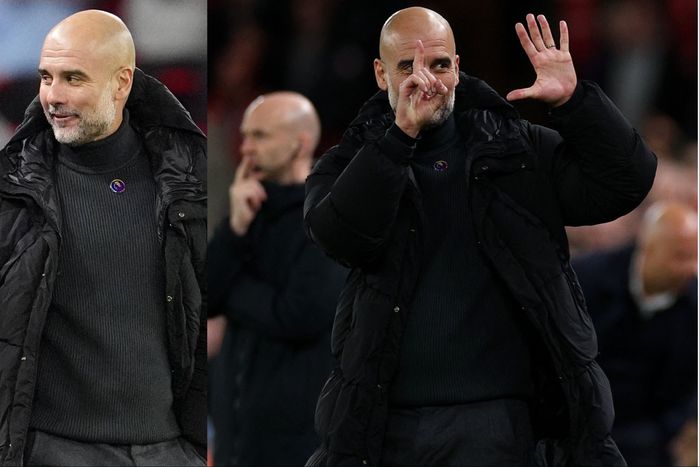 See what fans are saying as Pep Guardiola responds to Liverpool fans saying you're getting sacked in the morning after Manchester City lose 4th straight game.
