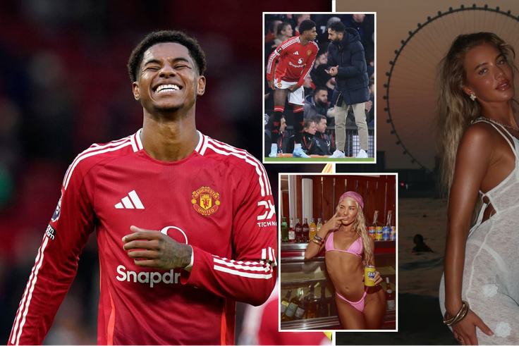 Get him a new girlfriend every season — Fans BEG Amorim over Rashford’s new lover after bagging brace in Everton win