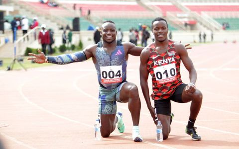 'Progress is not about perfection'- Ferdinand Omanyala's younger brother resumes training with strong message