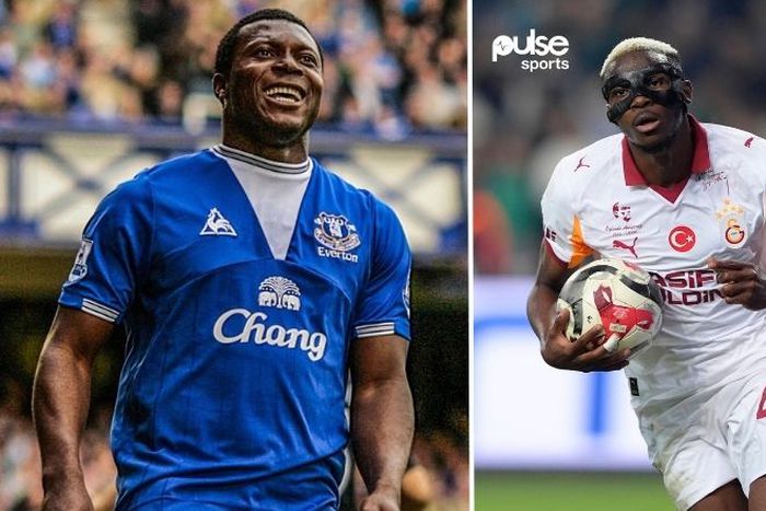 Yakubu Aiyegbeni (L) Victor Osimhen (R) || Image credit: Imago