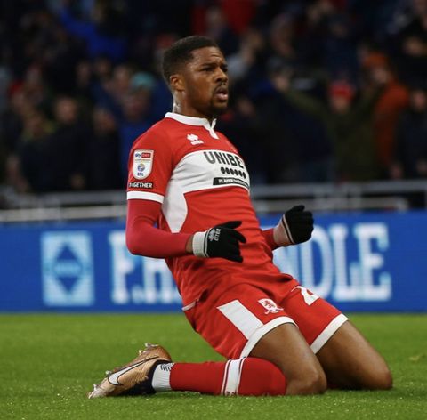 Ex-Arsenal forward Akpom continues fine, scores again for Boro