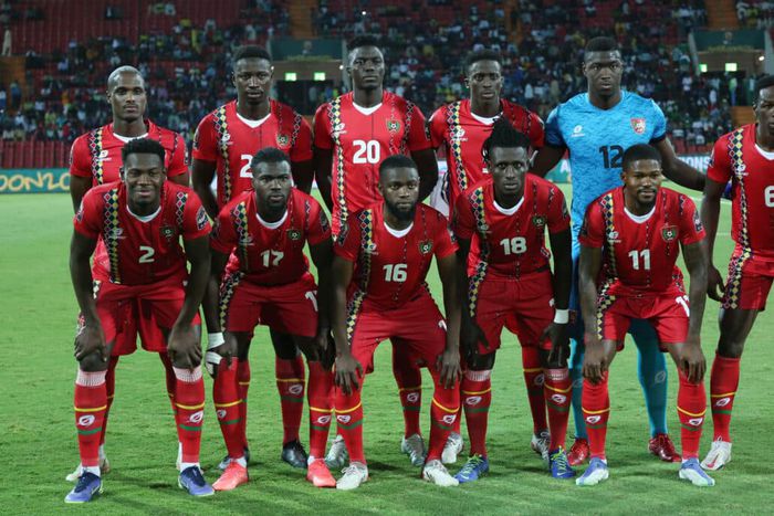 Guinea-Bissau national football team ahead of the 2023 AFCON