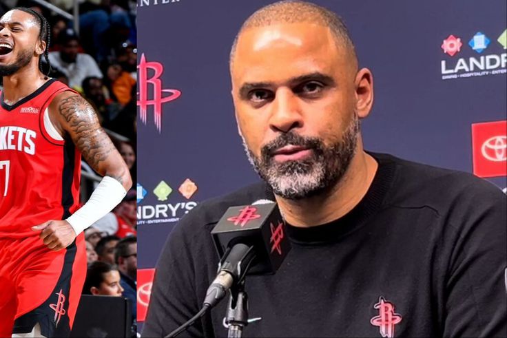 Nigerian coach Ime Udoka praises the Houston Rockets win against the Dallas Mavericks on New Year's Day.