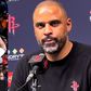 Nigerian coach Ime Udoka praises the Houston Rockets win against the Dallas Mavericks on New Year's Day.