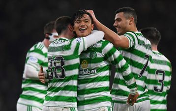 Hatate strikes twice as Celtic blow Rangers away to go top