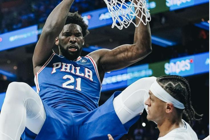 Cameroon star Joel Embiid named Eastern Conference Player of the Month