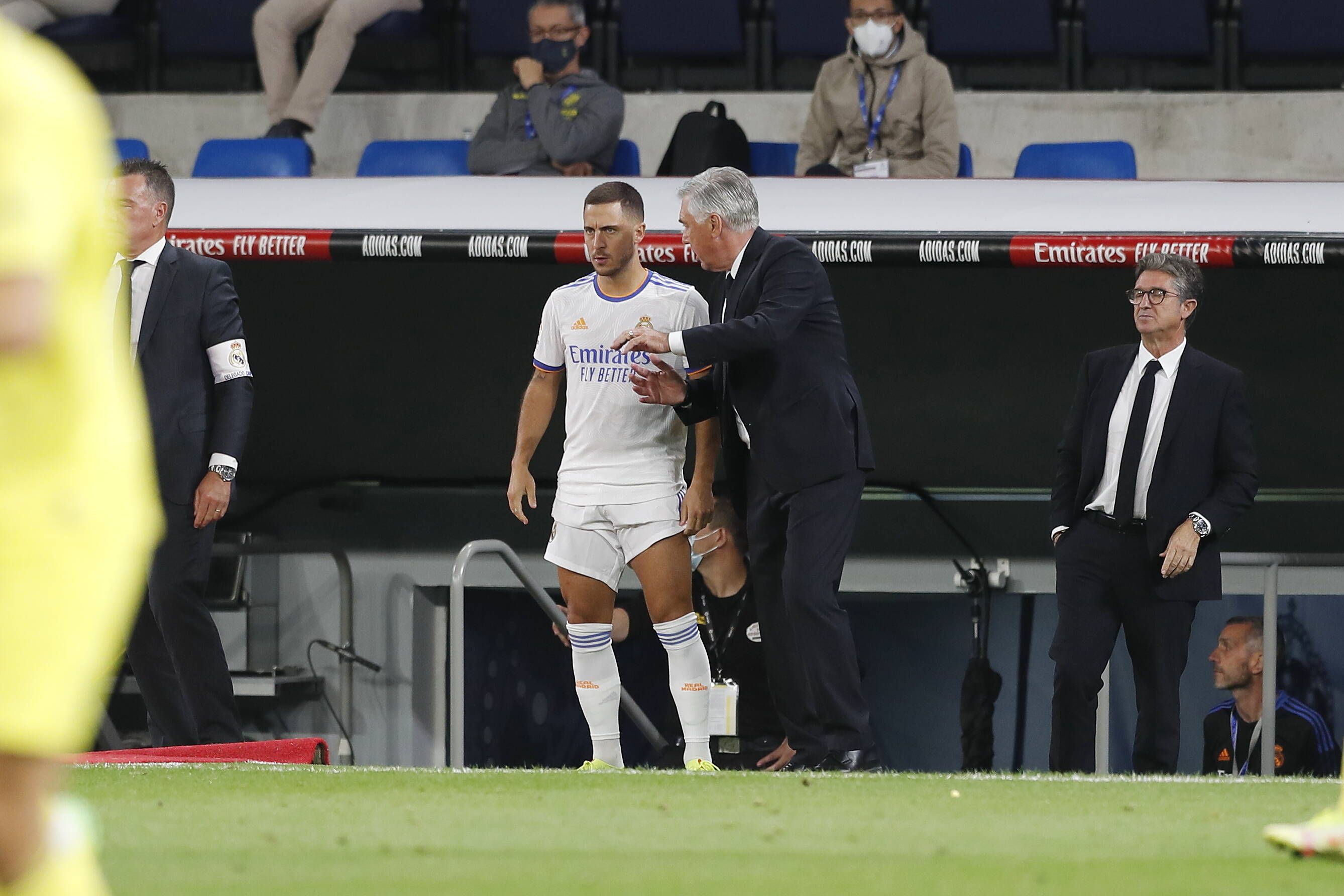 Carlo Ancelotti reportedly has no plans for Eden Hazard this season