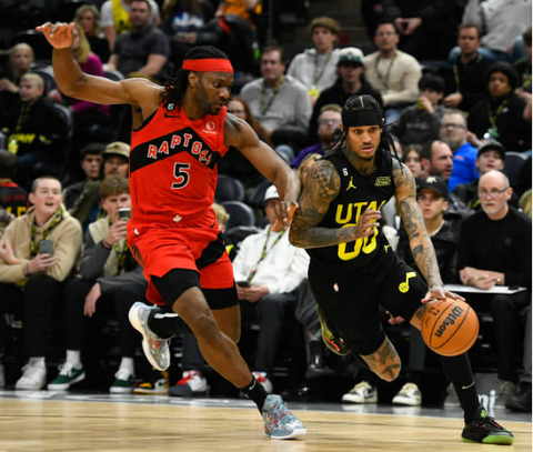 Precious Achiuwa continues good form as Raptors lose to Jazz