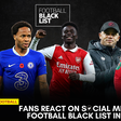 'So unnecessary!' - Outrage as fans hit out at Football Black List Awards featuring Saka, Rashford, others.