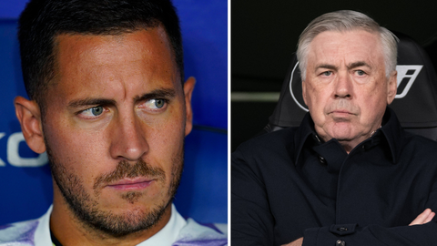 'I'm here to win' - Real Madrid coach Carlo Ancelotti defends decision to keep benching Eden Hazard