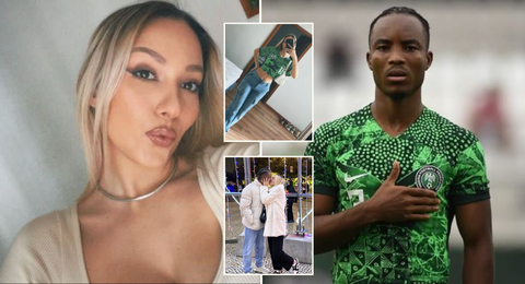 AFCON 2023: Bruno Onyemaechi’s ‘Portuguese’ girlfriend shows support for Nigeria ahead of Angola clash