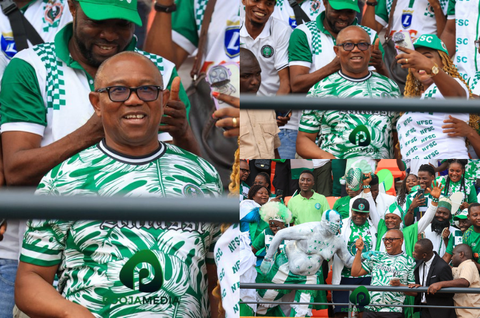 AFCON 2023: Five Reasons Peter Obi went to watch Nigeria vs Angola Match