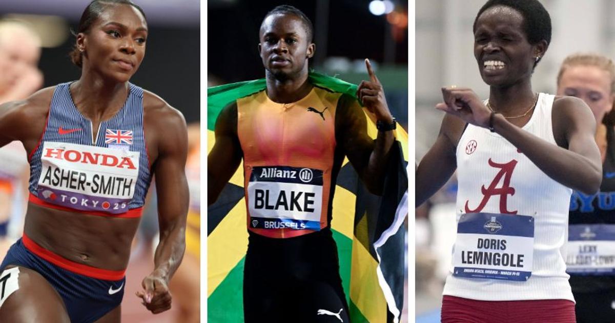Millrose Games: Ackeem Blake, Doris Lemngole and Dina Asher-Smith Lead ...