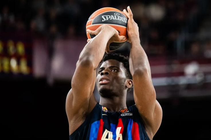 James Nnaji shines as Barcelona defeats Žalgiris Kaunas