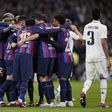 Barcelona hold advantage with first leg Bernabeu victory