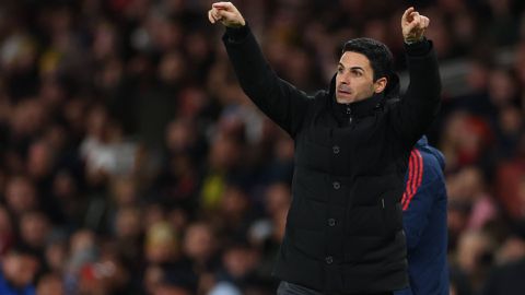 Arteta impressed by ‘magic moments’ after Arsenal open five-point lead
