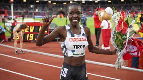 Adidas officials visit late Tirop’s home, call for end to gender-based violence