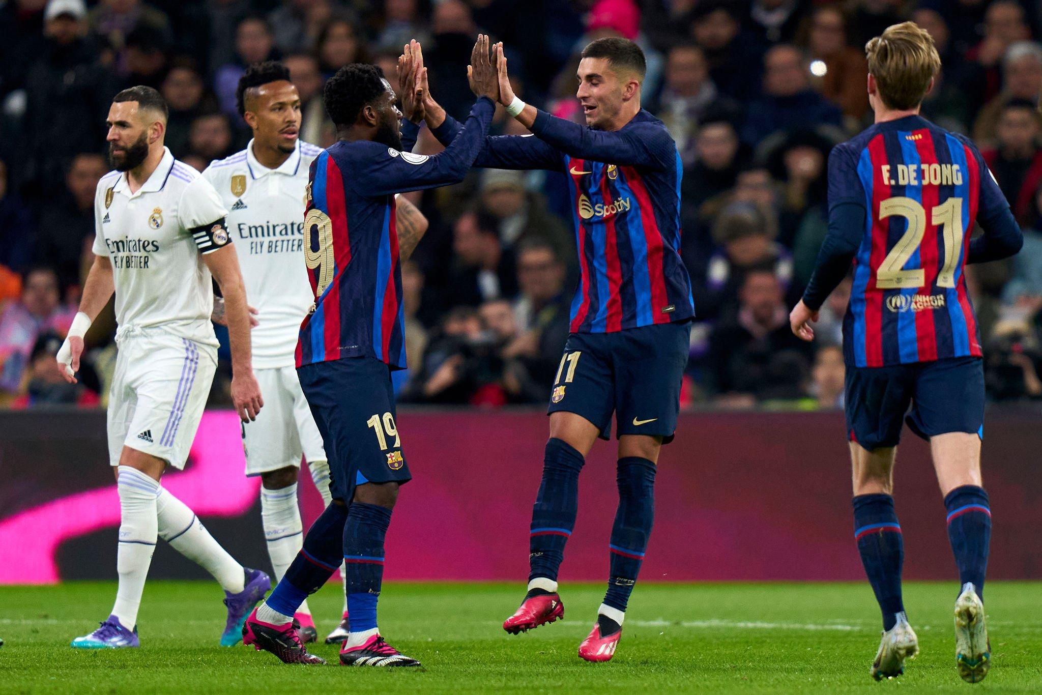 Barcelona defeated Real Madrid in the Copa del Rey