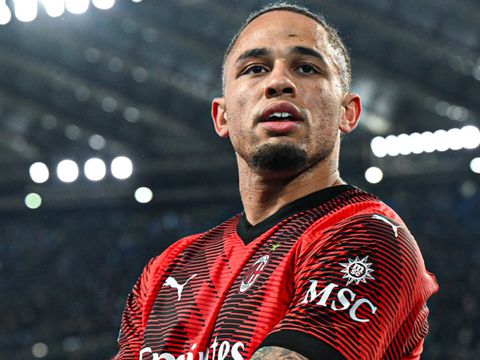 Noah Okafor was the hero for AC Milan against Lazio.