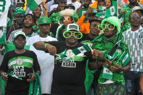 The Super Eagles enjoyed massive support from Nigerians at the AFCON || Image credit: Imago