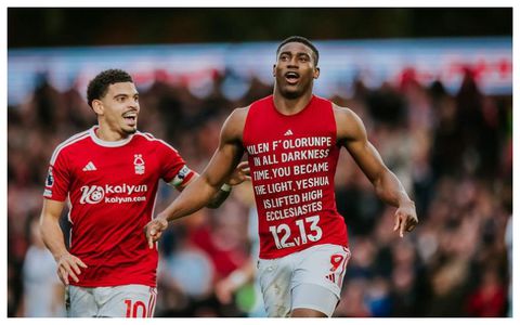 Super Eagles' Star Awoniyi Earns Goal of the Month Nomination at Nottingham Forest