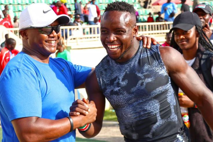 Omanyala's coach struggles to process World Indoor Championships' performance