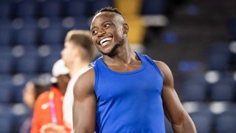 Why Ferdinand Omanyala was unbothered about being an underdog at World Indoor Championships