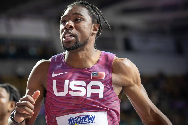 Noah Lyles sheds light on his trending newly-signed Adidas contract