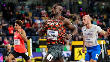 What Ferdinand Omanyala will be awarded after missing a medal at World Indoor Championships