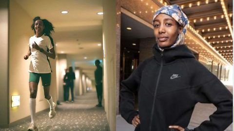Sifan Hassan leaving nothing to chance as she trains along hotel corridors ahead of Tokyo Marathon showdown