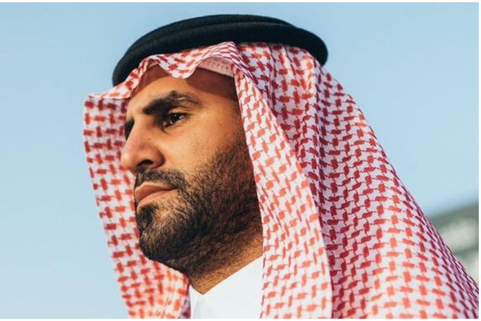 Former Man City star Riyad Mahrez is also balling off the pitch.