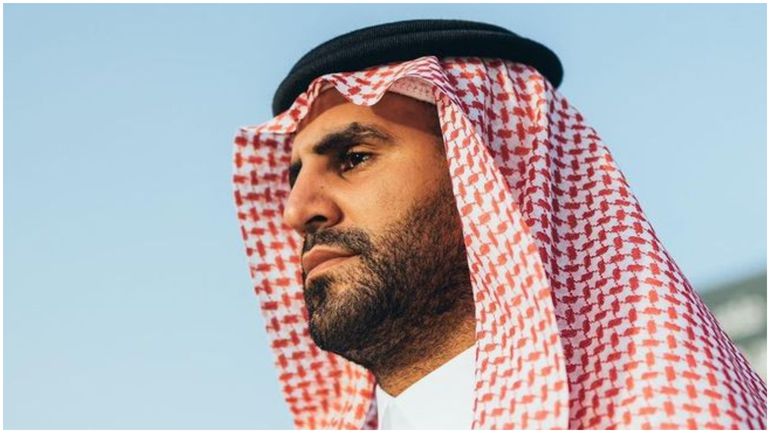 Former Man City star Riyad Mahrez is also balling off the pitch.