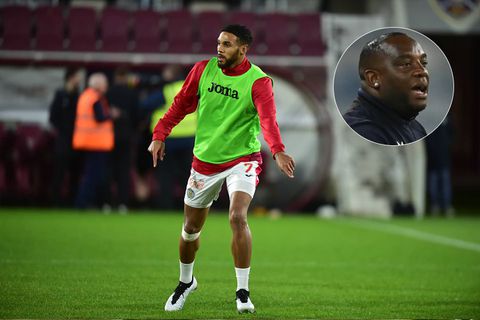Incoming Harambee Stars boss Benni McCarthy dealt injury blow as ex-Brighton forward misses Celtic clash
