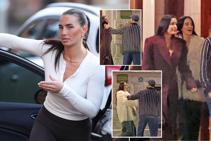 Kyle Walker leaves famous Milan nightclub with two mystery woman amid troubled marriage to Annie Kilner