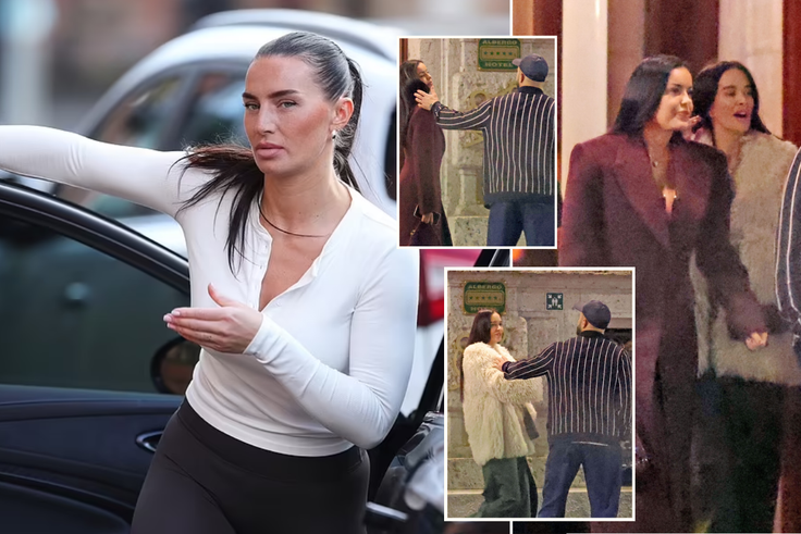 Kyle Walker leaves famous Milan nightclub with two mystery woman amid troubled marriage to Annie Kilner