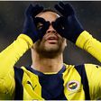 Fenerbahce's En-Nesyri after his important goal.