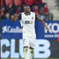 March 2, 2025, Pamplona, Navarra, SPAIN: Umar Sadiq of Valencia CF celebrates after scoring goal during the LaLiga EA Sports match between CA Osasuna and Valencia CF at El Sadar on March 2, 2025 || Image credit: Imago