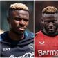 Nigeria Super Eagles trio Osimhen, Boniface and Lookman.