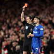 ‘What an idiot’ – Ex-Chelsea star slams Pedro Neto after Arsenal red card