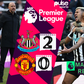Reactions as 'Erik don Hang' trends following Man United's 2-0 defeat vs Newcastle